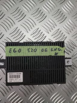 Unité de contrôle de l'éclairage BMW 520D E60 2006 ENG.