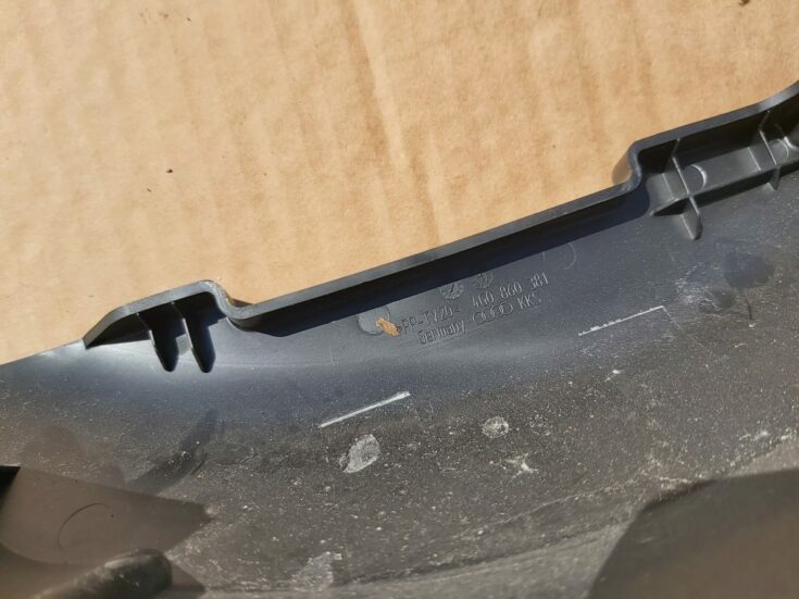 Bagāžnieka nodalījuma plastmasa priekš AUDI A7 2011 SPORTBACK