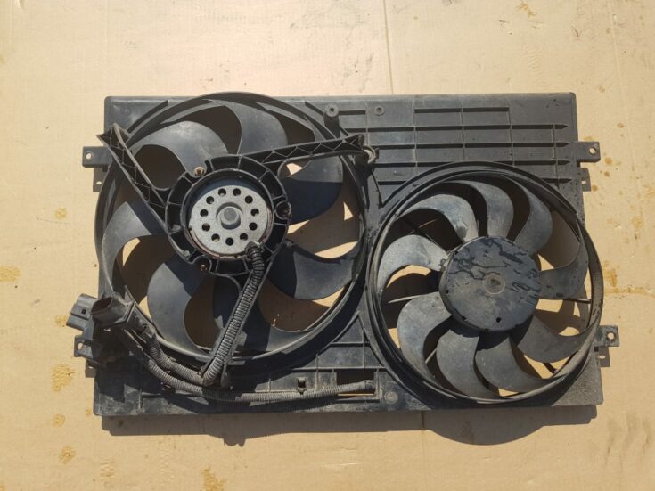 Dzesēšanas radiatora ventilators priekš ŠKODA FABIA 2003