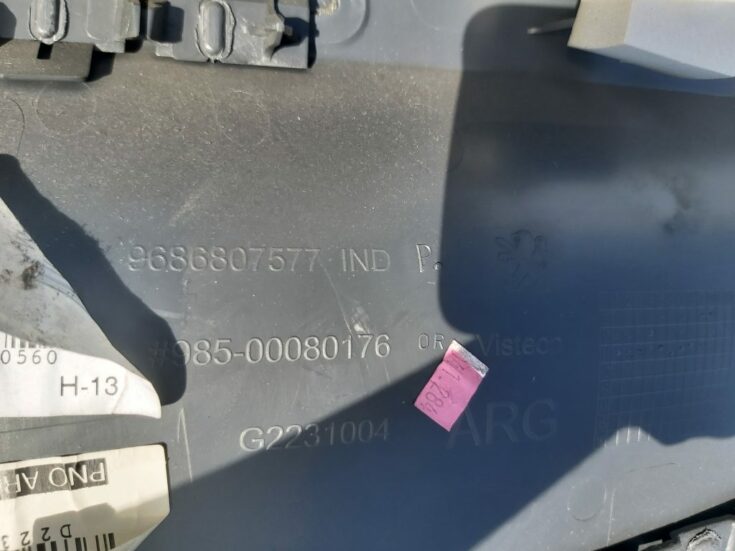 Aizmugurējo kreiso durvju apdare priekš PEUGEOT 508 2012
