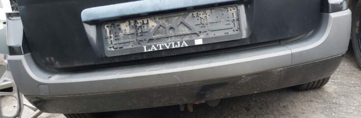 Aizmugures buferis priekš RENAULT MEGANE 2004