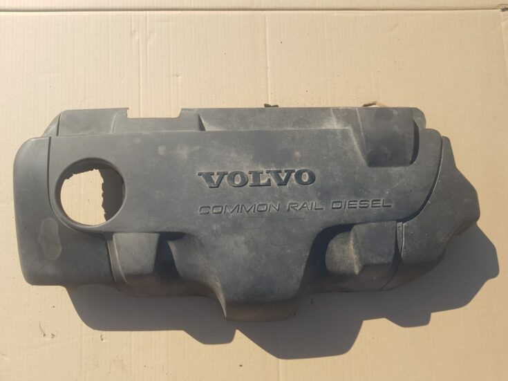 Dzinēja dekoratīvais vāks priekš VOLVO V70 2003 GREY
