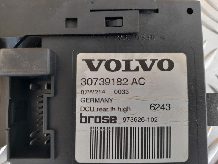 Elektrisko stiklu motors priekš VOLVO S40 2007
