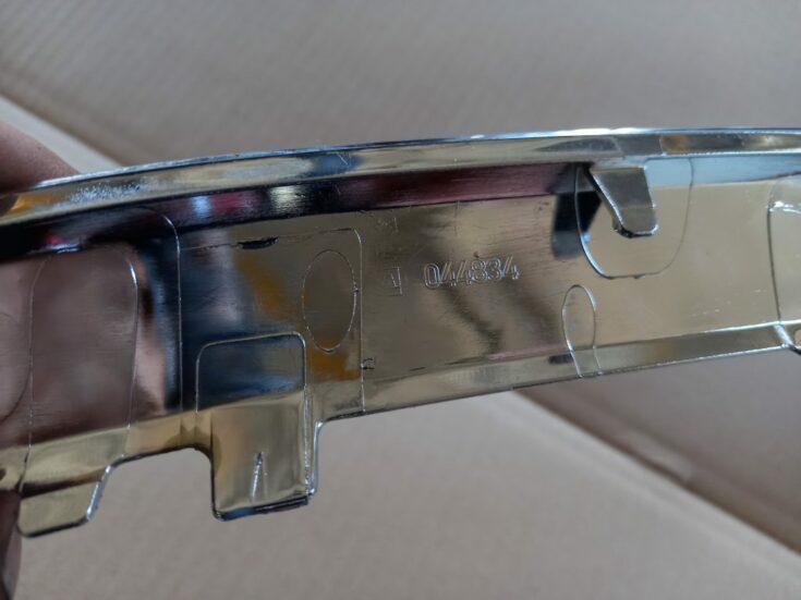 Pārsega moldings priekš VW PASSAT CC 2009