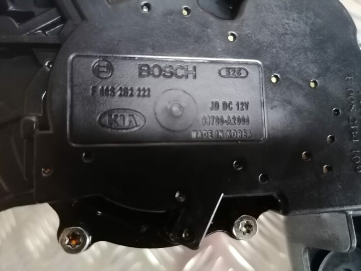 Aizmugurējā stikla tīrītāja motors priekš KIA CEED 2013