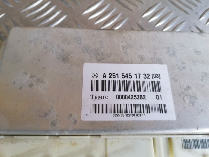 Gaisa piekares vadības bloks priekš MERCEDES BENZ ML320 2005 BLACK
