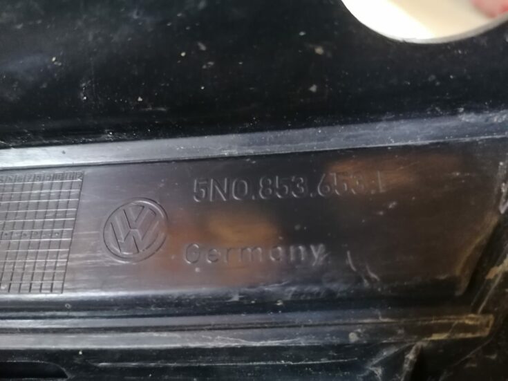 Bufera reste priekš VW Tiguan 2011-2016 5NO.853.653.I