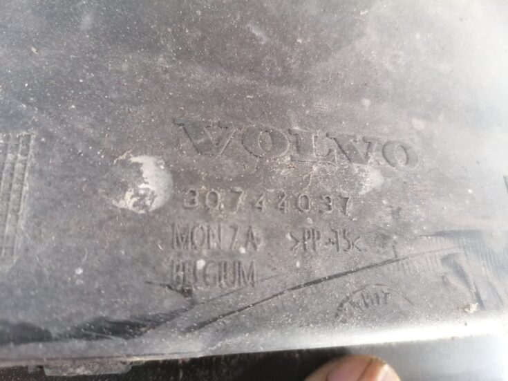 Aizmugurējo paspārnu komplekts priekš VOLVO C30 2008 TURQUOISE