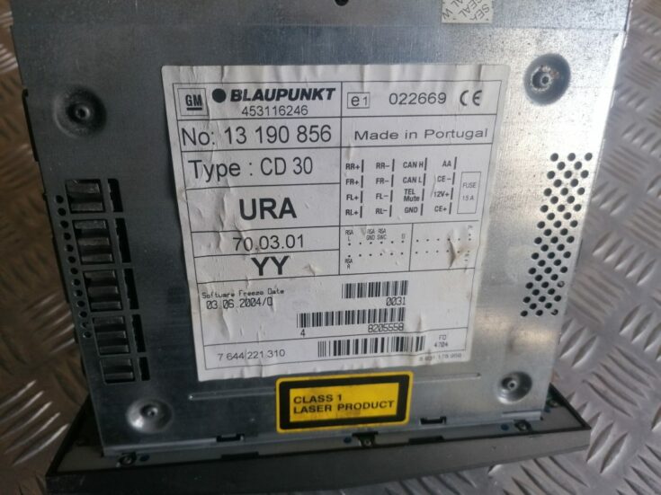 CD/DVD/Navigācijas bloks priekš OPEL ASTRA H 2005