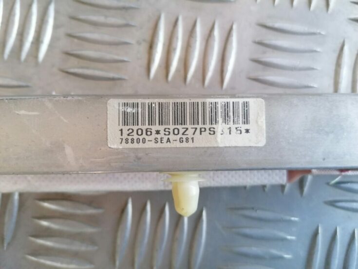 Griestu drošības spilvens, pa labi priekš HONDA ACCORD 2007 YR562P