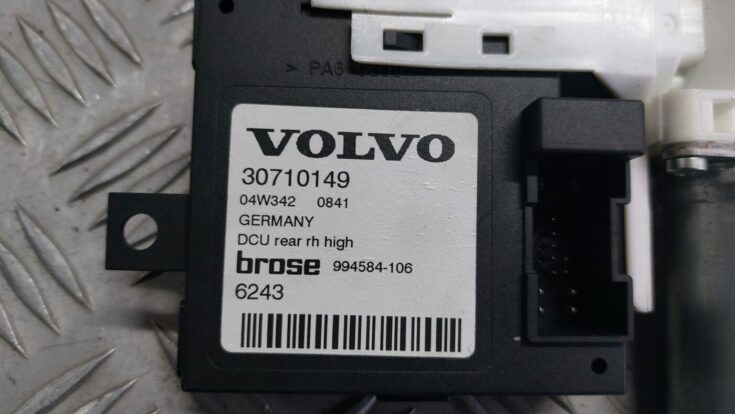 Elektrisko stiklu motors priekš VOLVO S40 2004 Black