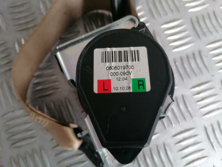 Aizmugurējā kreisa drošības josta priekš BMW 318D E91 2008 TOURING