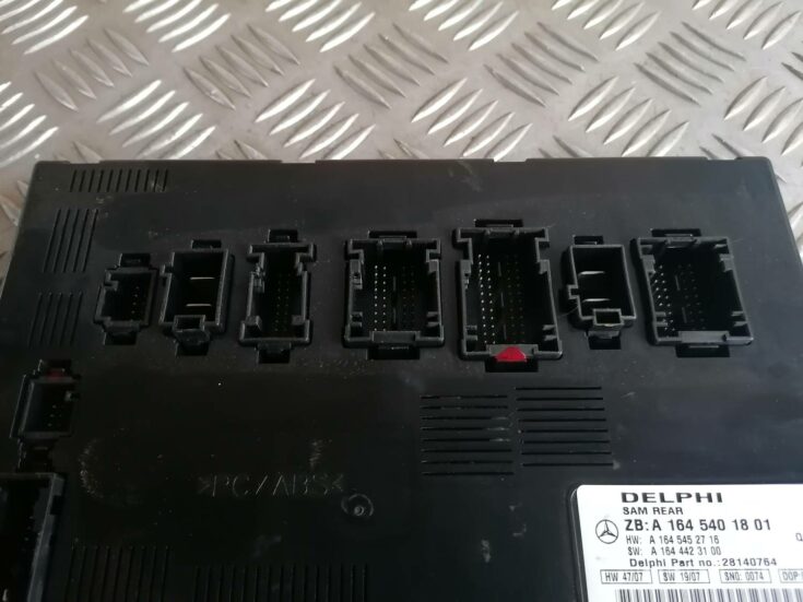 SAM vadības bloks priekš MERCEDES BENZ ML280 2008 OBSIDIAN BLACK