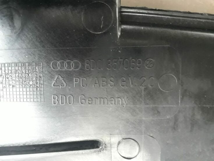 Mērinstrumentu panelis priekš AUDI A4 2000 AVANT
