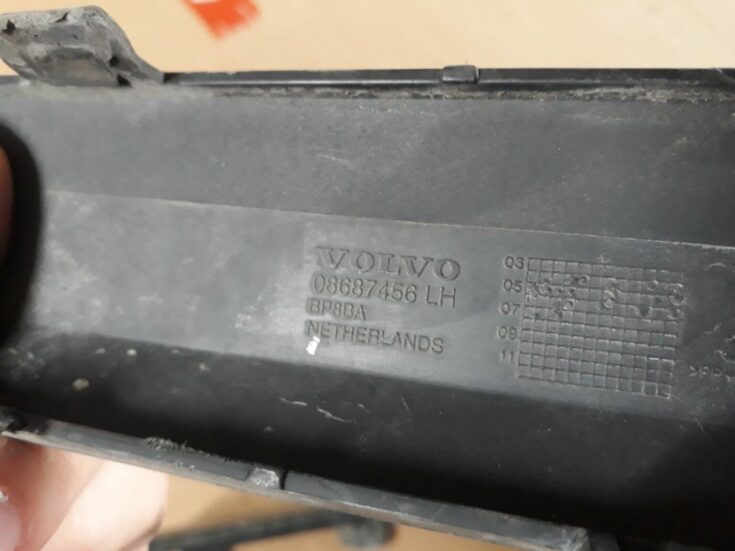 Aizmugurēja bufera uzlika priekš VOLVO S60 2007