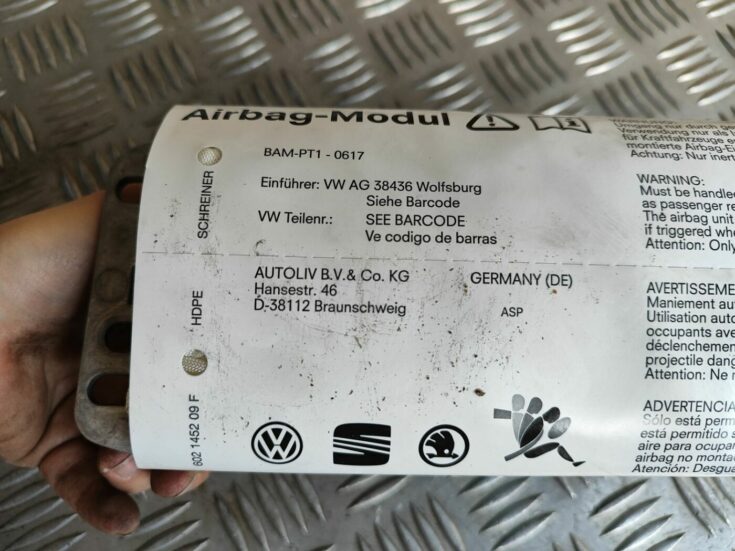 Mērinstrumentu paneļa drošības spilvens priekš SKODA OCTAVIA 2008