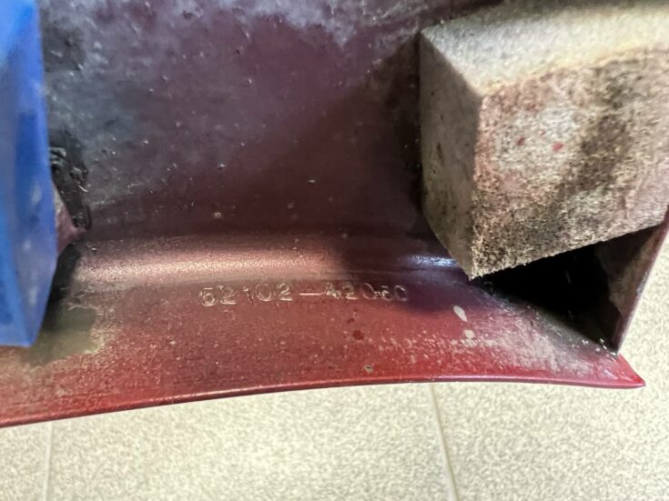 Priekšēja bufera uzlika priekš TOYOTA RAV 4 2006