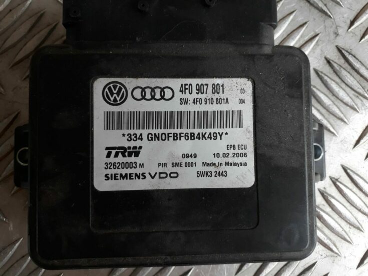 Stāvbremzes vadības bloks priekš AUDI A6 AVANT 2006