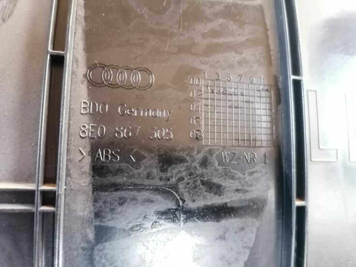 Sēdekļu komplekts priekš AUDI A4 2001 SEDAN