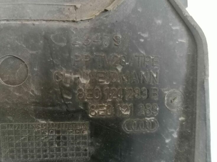 Ieplūdes gaisa deflektors/Difuzors priekš AUDI A4 2001 SEDAN