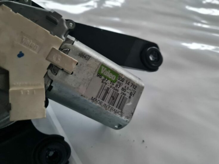 Aizmugurējā stikla tīrītāja motors priekš CITROEN C4 2006-2