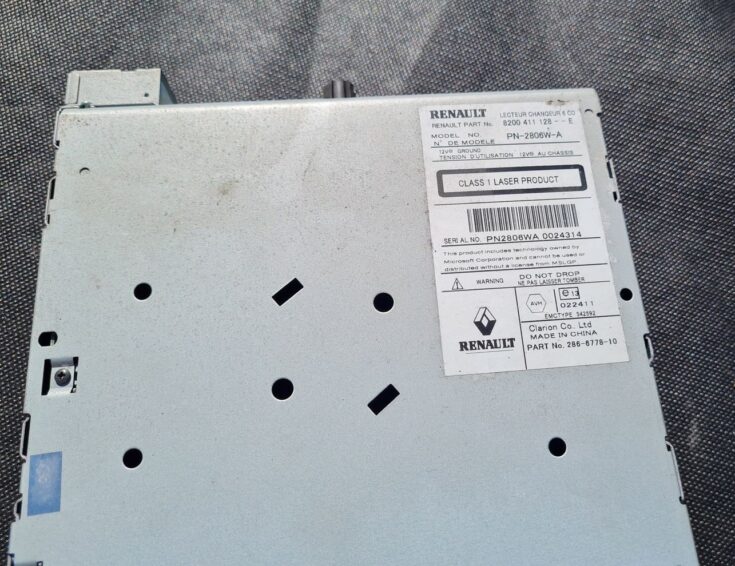 CD/DVD/Navigācijas bloks priekš RENAULT ESPACE IV 2006