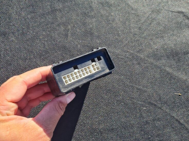 Piekabes āķa vadības bloks priekš BMW 525 E60 2006 BLACK