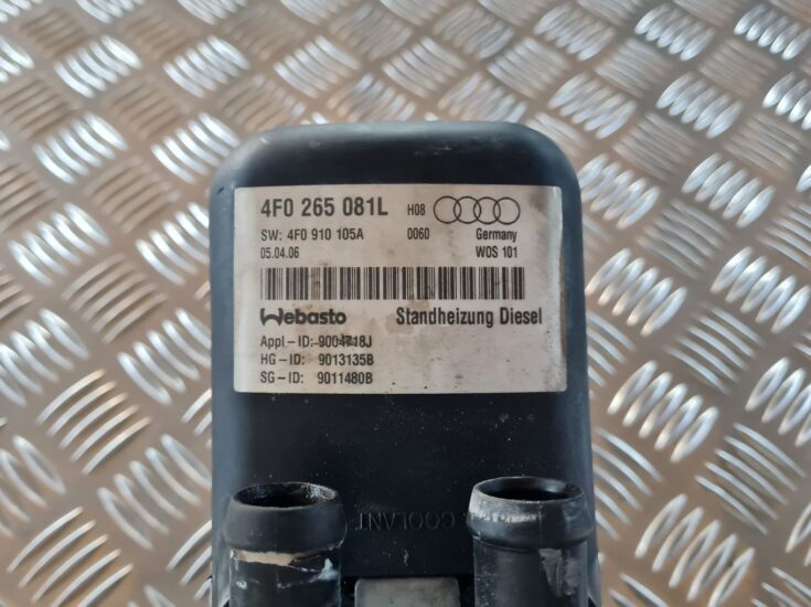 Autonomais sildītājs (Webasto) priekš AUDI A6 AVANT 2006 S-LINE