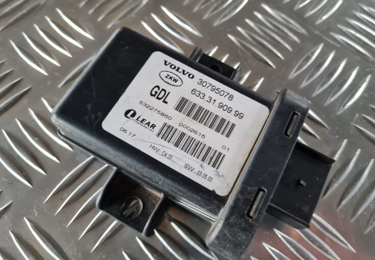 Gaismas vadības bloks priekš VOLVO S80 2007 Black