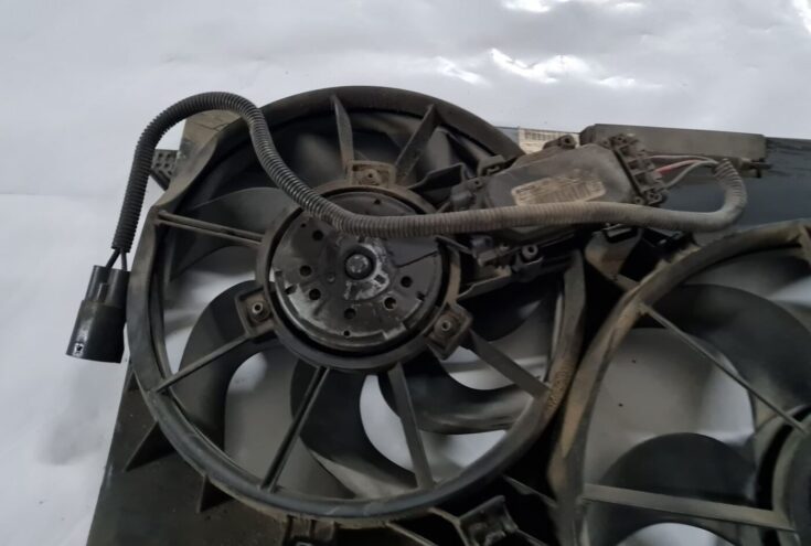 Dzesēšanas radiatora ventilators priekš VOLVO S80 2007 Black