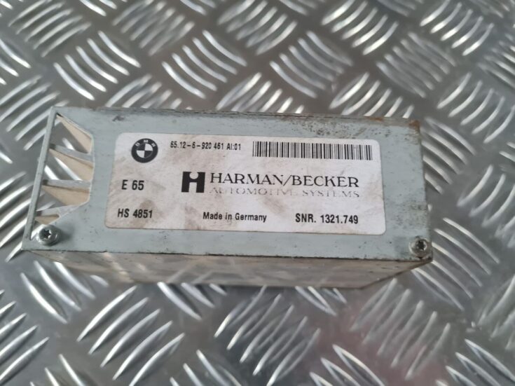 Audio pastiprinātāja bloks priekš BMW 6 E63 645 2004