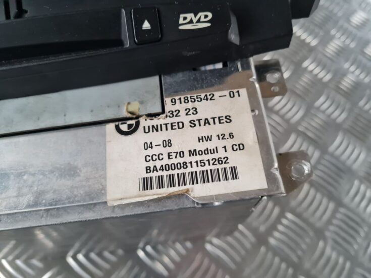 CD/DVD/Navigācijas bloks priekš BMW 6 E63 645 2004