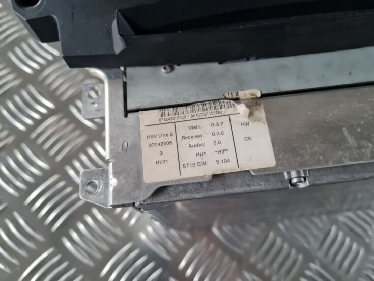 CD/DVD/Navigācijas bloks priekš BMW 6 E63 645 2004
