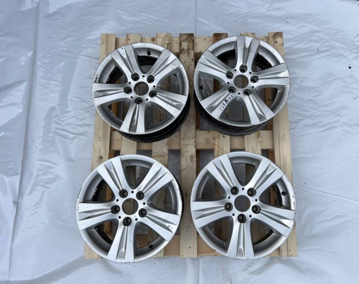 Alumīnija disku komplekts priekš BMW 1 E87 2009 WHITE