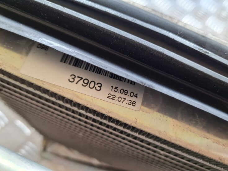 Gaisa kondicionēšanas radiators salonā priekš VW PASSAT 2004 UNIVERSAL GREY