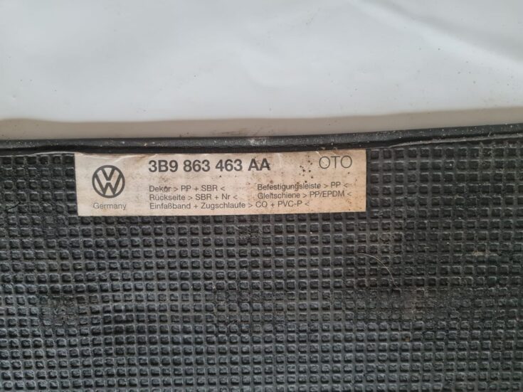 Bagāžnieka nodalījuma paklājs priekš VW PASSAT 2004 UNIVERSAL GREY